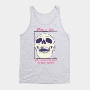 AcciDEADtal Selfie Tank Top